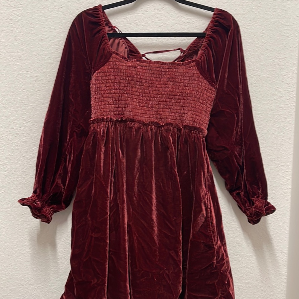Free People Velvet Dress